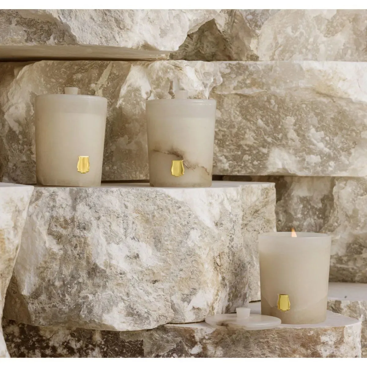 Trudon Atria Alabaster Classic Candle