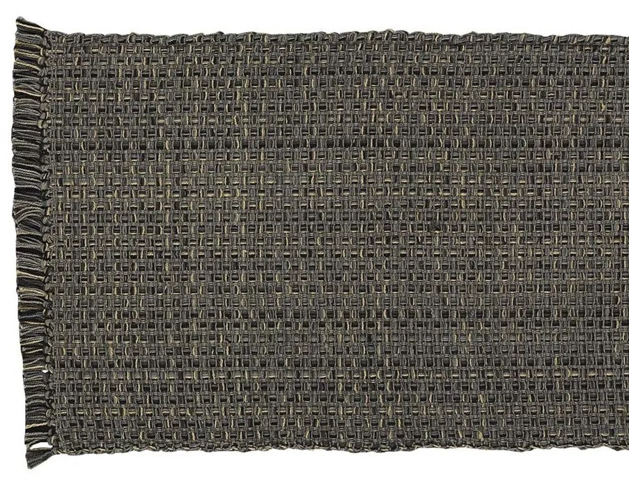 Tweed Charcoal Table Runners 54"