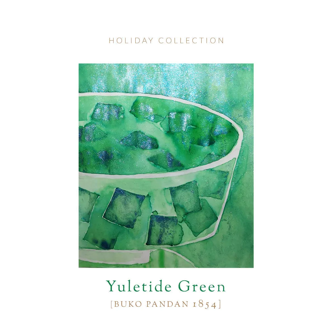 Vinta Yuletide Green