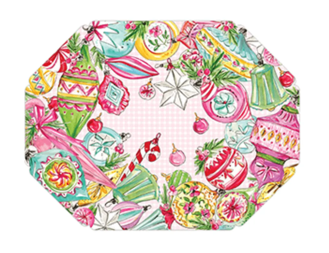 Vintage Ornaments Posh Placemat