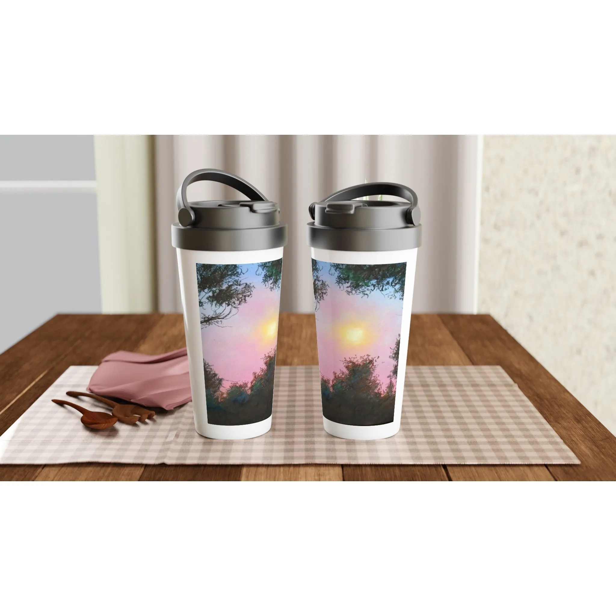 Woodland Harmony ~ Stainless Steel Travel Mug