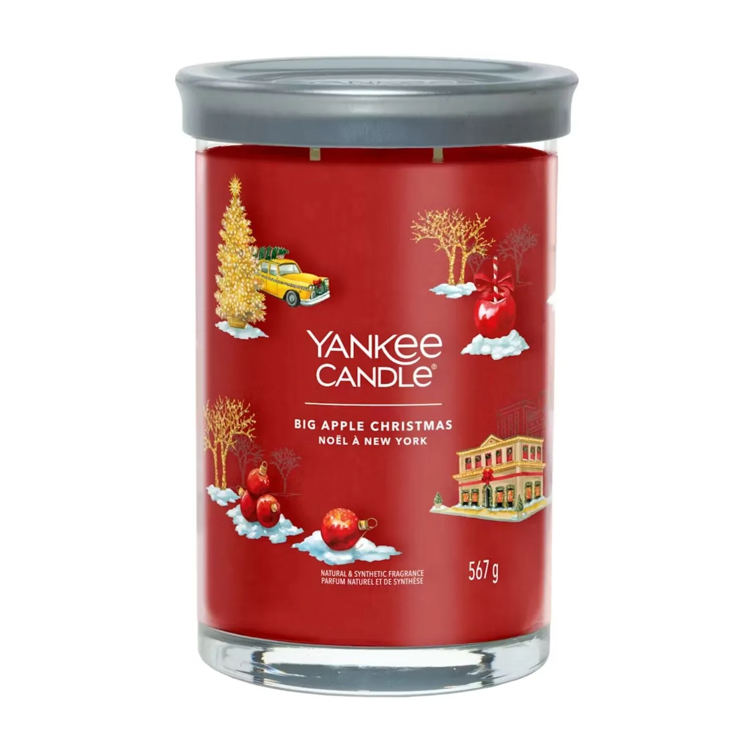 Yankee Candle Big Apple Christmas Tumbler Jar